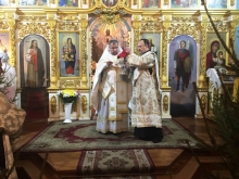 Ночная Божественная литургия в Казанском соборе 13
