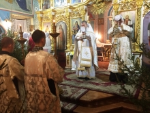 Ночная Божественная литургия в Казанском соборе 8