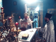 Ночная Божественная литургия в Казанском соборе 3