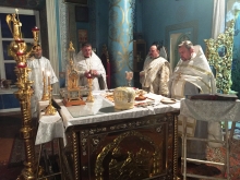 Ночная Божественная литургия в Казанском соборе 12