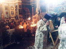 Ночная Божественная литургия в Казанском соборе 2