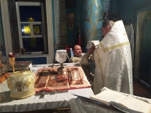 Ночная Божественная литургия в Казанском соборе 11
