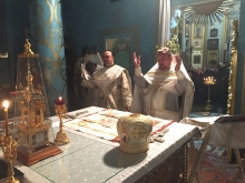 Ночная Божественная литургия в Казанском соборе 7