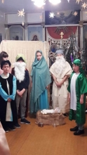 Рождественское представление в воскресной школе 8