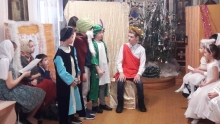 Рождественское представление в воскресной школе 9