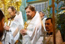 Правящий архиерей совершил Божественную литургию в Казанском соборе 11