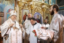 Правящий архиерей совершил Божественную литургию в Казанском соборе 12