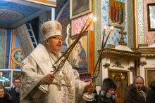 Правящий архиерей совершил Божественную литургию в Казанском соборе