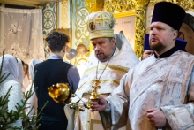 Правящий архиерей совершил Божественную литургию в Казанском соборе 5