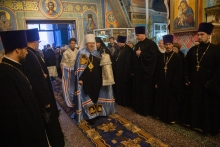 Правящий архиерей совершил Божественную литургию в Казанском соборе 2