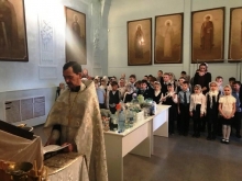 Чин Водоосвящения в православной гимназии