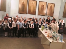 Чин Водоосвящения в православной гимназии 2