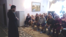 Состоялась очередная встреча священника с отдыхающими санатория-профилактория «Родник»