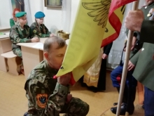 Священник провел очередное занятие с казаками 3