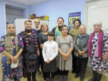 В библиотеке села Новобирилюссы состоялась встреча со священником 2
