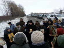 Вокруг Ачинска совершен автомобильный Крестный ход 2