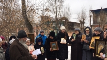 Вокруг Ачинска совершен автомобильный Крестный ход 3