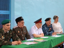 Ачинские казаки принимали парады в честь Дня защитника Отечества 2