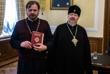 Клирики Казанского собора получили сертификаты об окончании курсов повышения квалификации 2