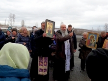 Вокруг г. Ачинска совершен автомобильный Крестный ход 5