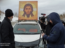 Вокруг г. Ачинска совершен автомобильный Крестный ход 6