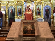 Сегодня в Казанском кафедральном соборе г. Ачинска прошло пасхальное богослужение 10