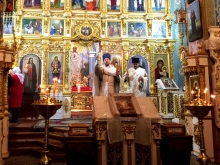 Сегодня в Казанском кафедральном соборе г. Ачинска прошло пасхальное богослужение 6
