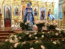 Божественная литургия в Казанском соборе 2