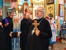 Город Ачинск с Архипастырским визитом посетил Митрополит Пантелеимон