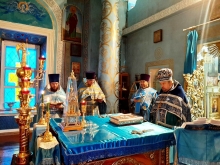 Праздничная Литургия в Казанском соборе 4