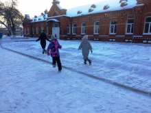 Зимние забавы в православной гимназии 2