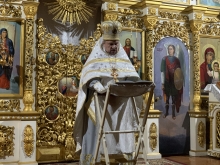 В Казанском соборе прошла ночная праздничная рождественская Литургия