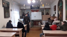Вручение подарков воспитанникам воскресной школы 3