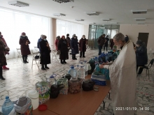 Жители поселка Малиновка и села Белый Яр смогли приобщиться празднику Богоявления 2