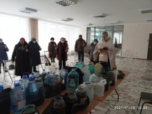 Жители поселка Малиновка и села Белый Яр смогли приобщиться празднику Богоявления