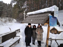 Места молитвенного подвига Сибирских старцев посетили гости из Канской епархии 4