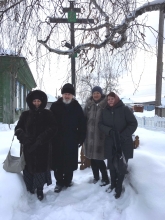 Места молитвенного подвига Сибирских старцев посетили гости из Канской епархии