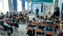 В православной гимназии прошла профилактическая беседа с пожарным
