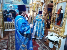 Сегодня в Казанском кафедральном соборе г. Ачинска прошло пасхальное богослужение 7