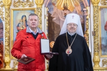 Владыка Пантелеимон совершил Литургию в Казанском соборе г. Ачинска 18