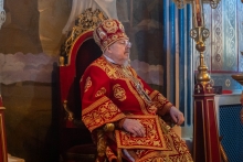 Владыка Пантелеимон совершил Литургию в Казанском соборе г. Ачинска 8