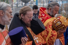 Владыка Пантелеимон совершил Литургию в Казанском соборе г. Ачинска 14