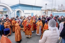 Владыка Пантелеимон совершил Литургию в Казанском соборе г. Ачинска 17