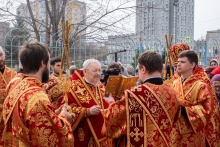 Владыка Пантелеимон совершил Литургию в Казанском соборе г. Ачинска 15