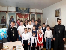 Пасхальный концерт прошел в воскресной школе