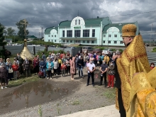 В Боготоле освящены купола строящегося храма 7