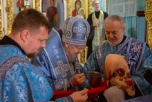 Митрополит Пантелеимон совершил Литургию в Казанском соборе Ачинска 9