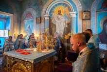 Митрополит Пантелеимон совершил Литургию в Казанском соборе Ачинска 6
