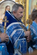 Митрополит Пантелеимон совершил Литургию в Казанском соборе Ачинска 7