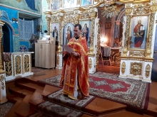 Божественная литургия в Казанском соборе 2